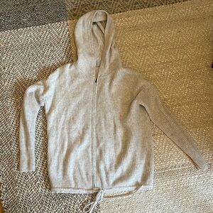 Cashmere Zip-up Hoodie